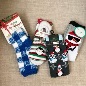 NWT Christmas Holiday Socks - Men & Women’s Bundle